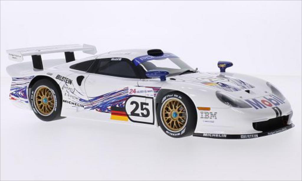 Porsche 993 1/18 Autoart GT1 No.25 24h Le Mans 1997 modelauto