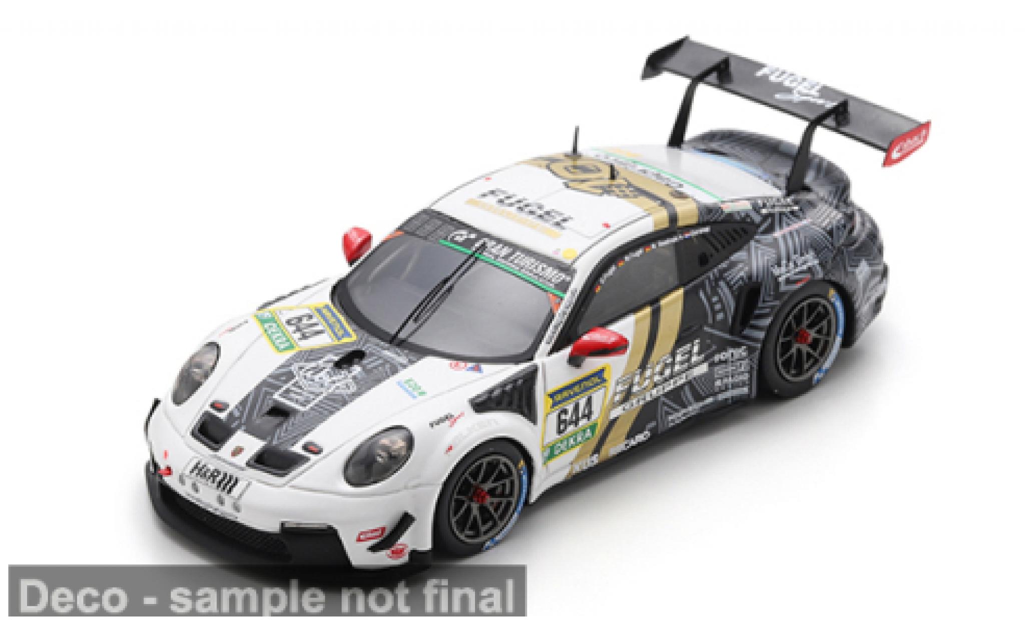Porsche 992 GT3 1/43 Spark 911 Cup  24h N&uuml;rburgring 2025 Max Kruse Racing #644 D.Fugel/M.Fugel 1:43 modelauto