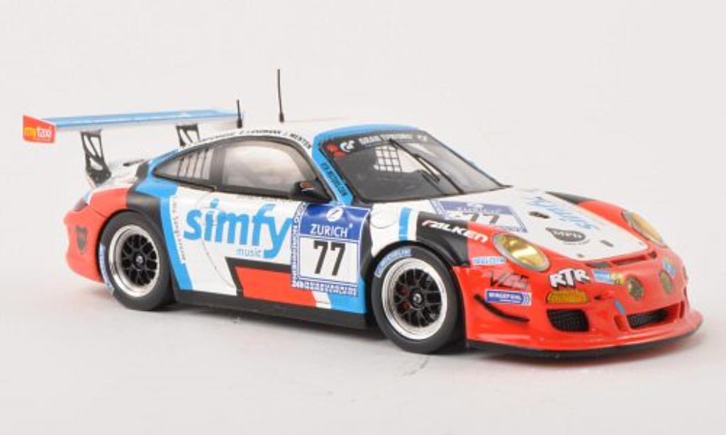 Porsche 991 GT3 Cup 1/43 Spark GT3 Cup No.77 Simfy 24h Nurburgring 2013 /S.v modelauto
