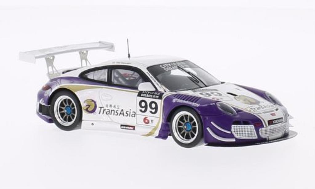 Porsche 991 GT3 R 1/43 Spark GT3 R 4.0 No.99 Team StarChase City of Dreams Macau GT Cup 2013 modelauto