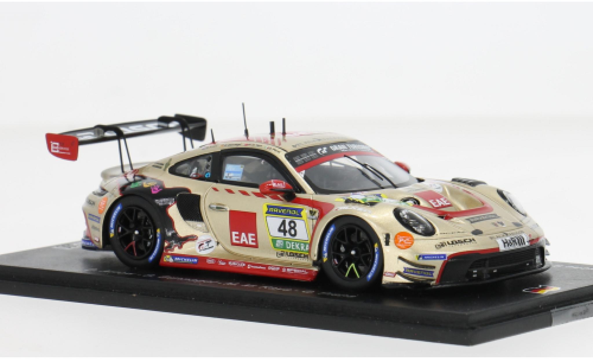 Porsche 992 GT3 R 1/43 Spark 911  24h N&uuml;rburgring 2025 BLACK FALCON Team EAE #48 D.Arrow/B.B&uuml;nnagel 1:43 modelauto