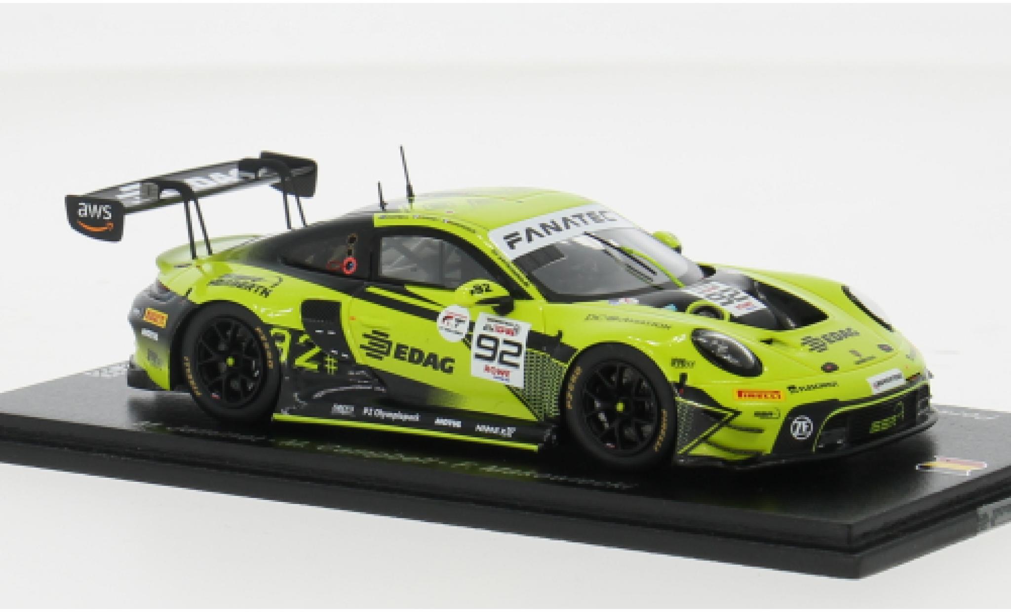 Porsche 992 GT3 R 1/43 Spark 911 ( #92 1:43 modelauto