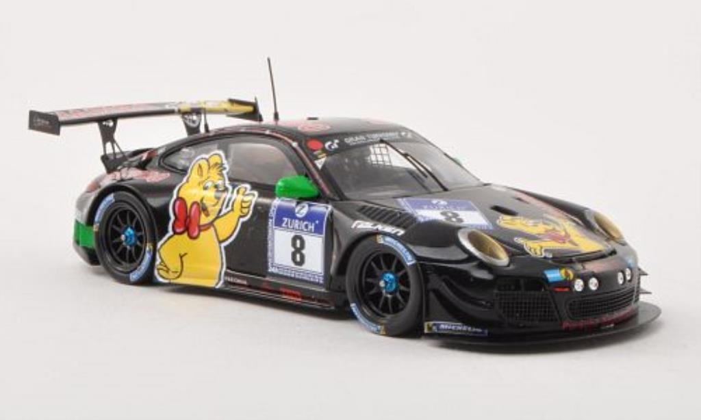 Porsche 997 GT3 1/43 Spark GT3 R No.8 Haribo Racing Team 24h Nurburgring 2013 /G.H modelauto