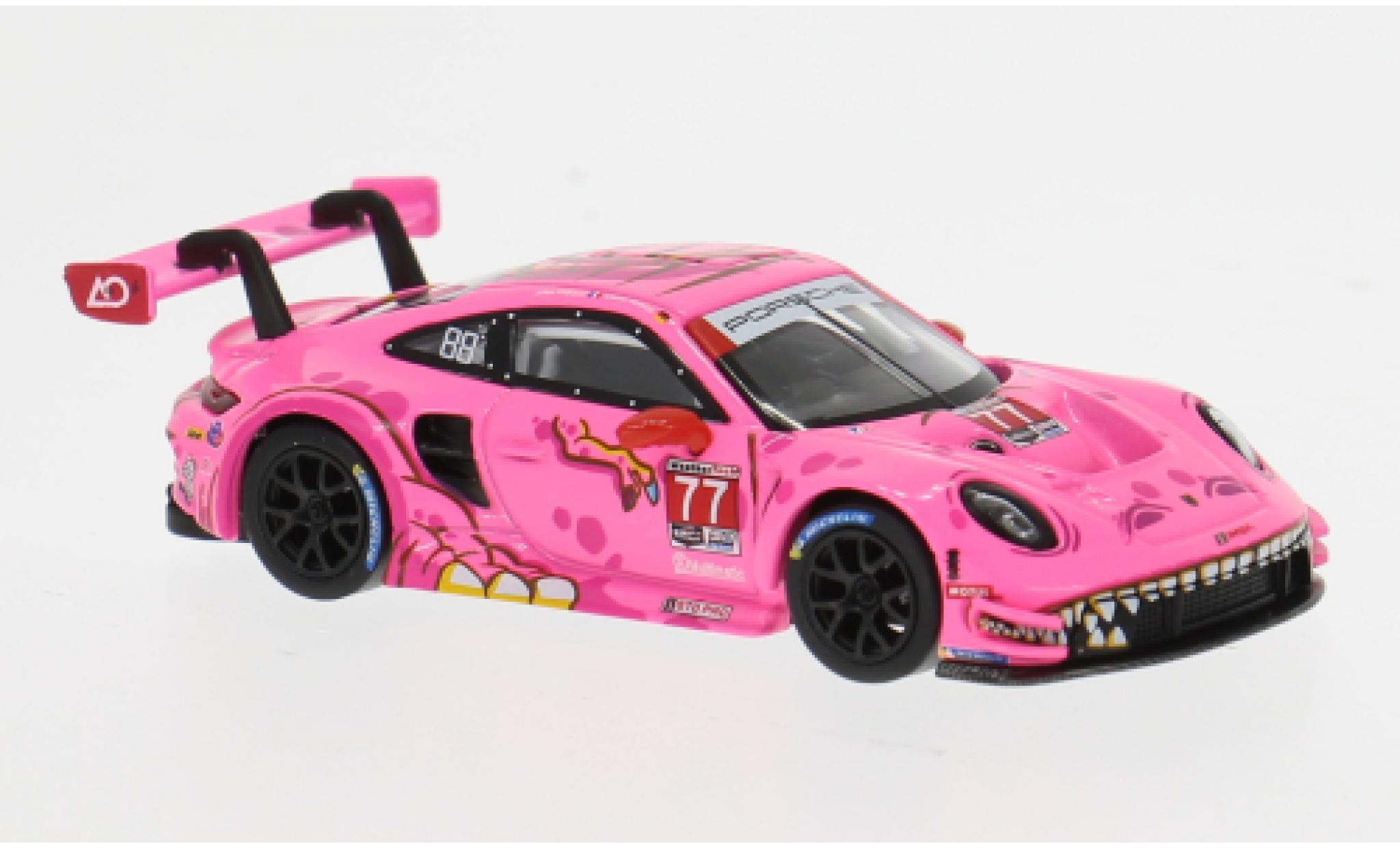 Porsche 911 1/64 Mini GT GT3 R IMSA Road America 2024 AO Racing #77 1:64 modelauto