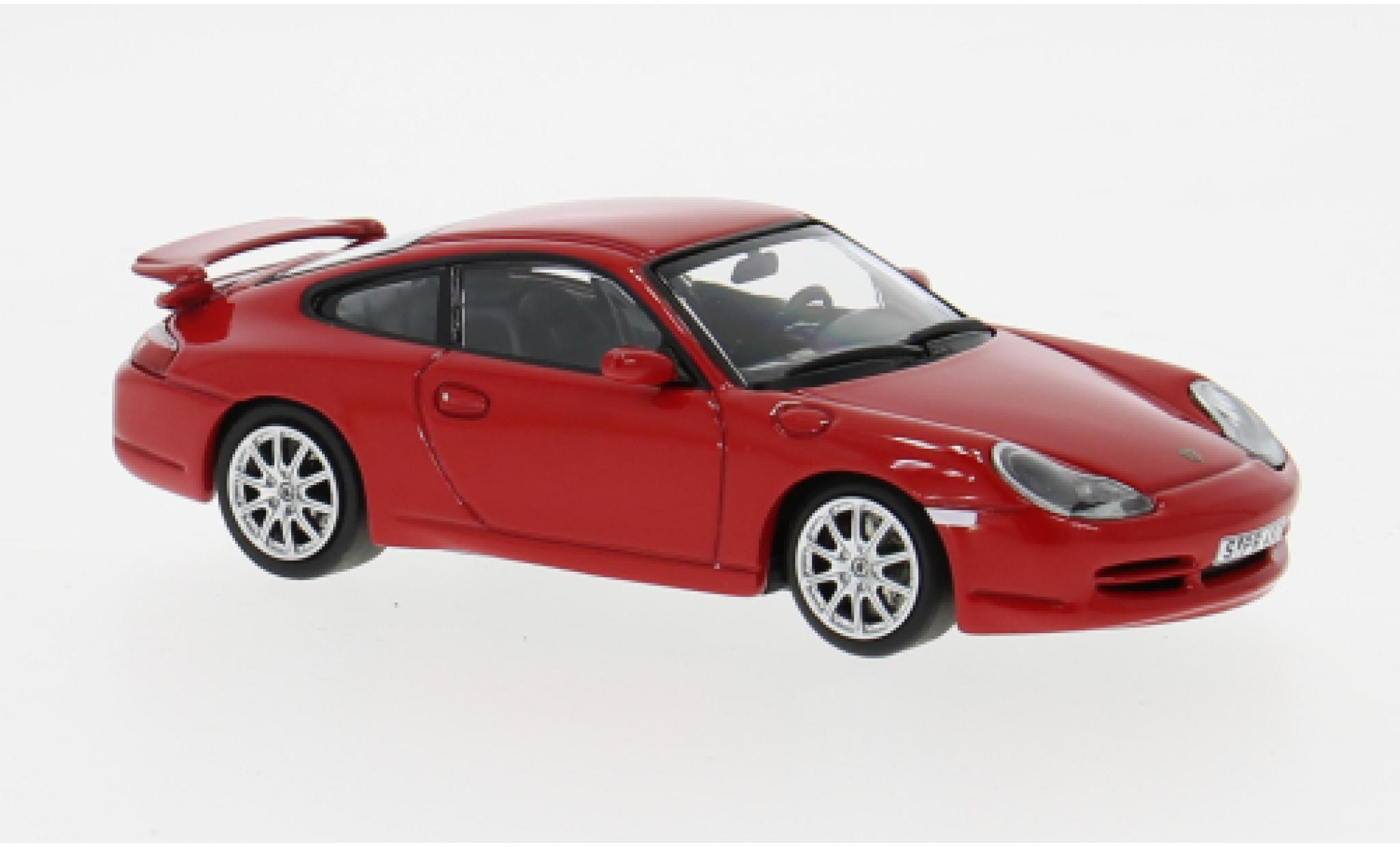Porsche 996 GT3 1/43 Minichamps 911 rood 1999 Sport Auto Collection 1:43 modelauto