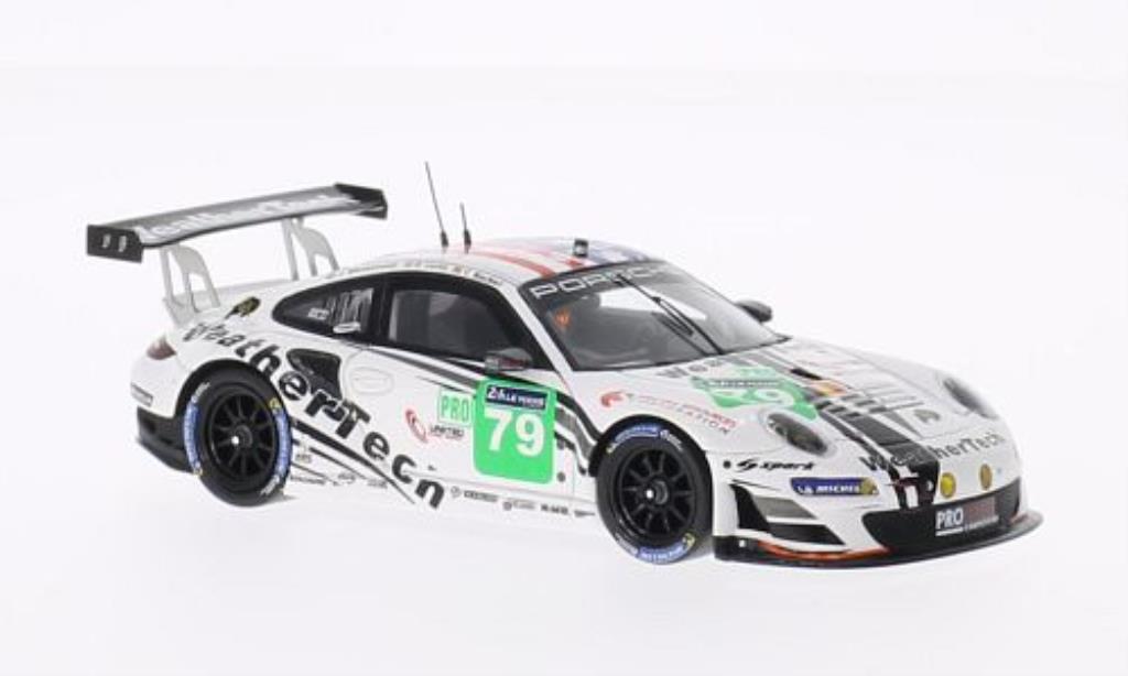 Porsche 997 GT3 1/43 Spark GT3 R No.79 Prospeed Competition 24h Le Mans 2014 /J.Bleekemolen modelauto