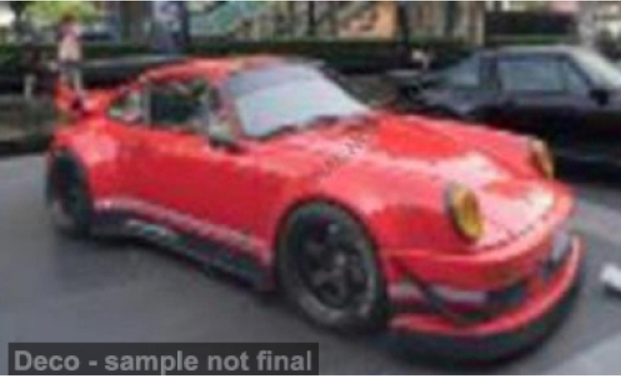 Porsche 911 1/43 Solido RWB Body Kit rood 1:43 modelauto