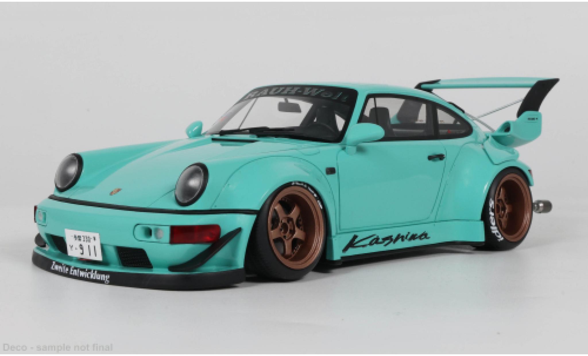 Porsche 911 1/18 GT Spirit RWB turquoise 2022 1:18 modelauto