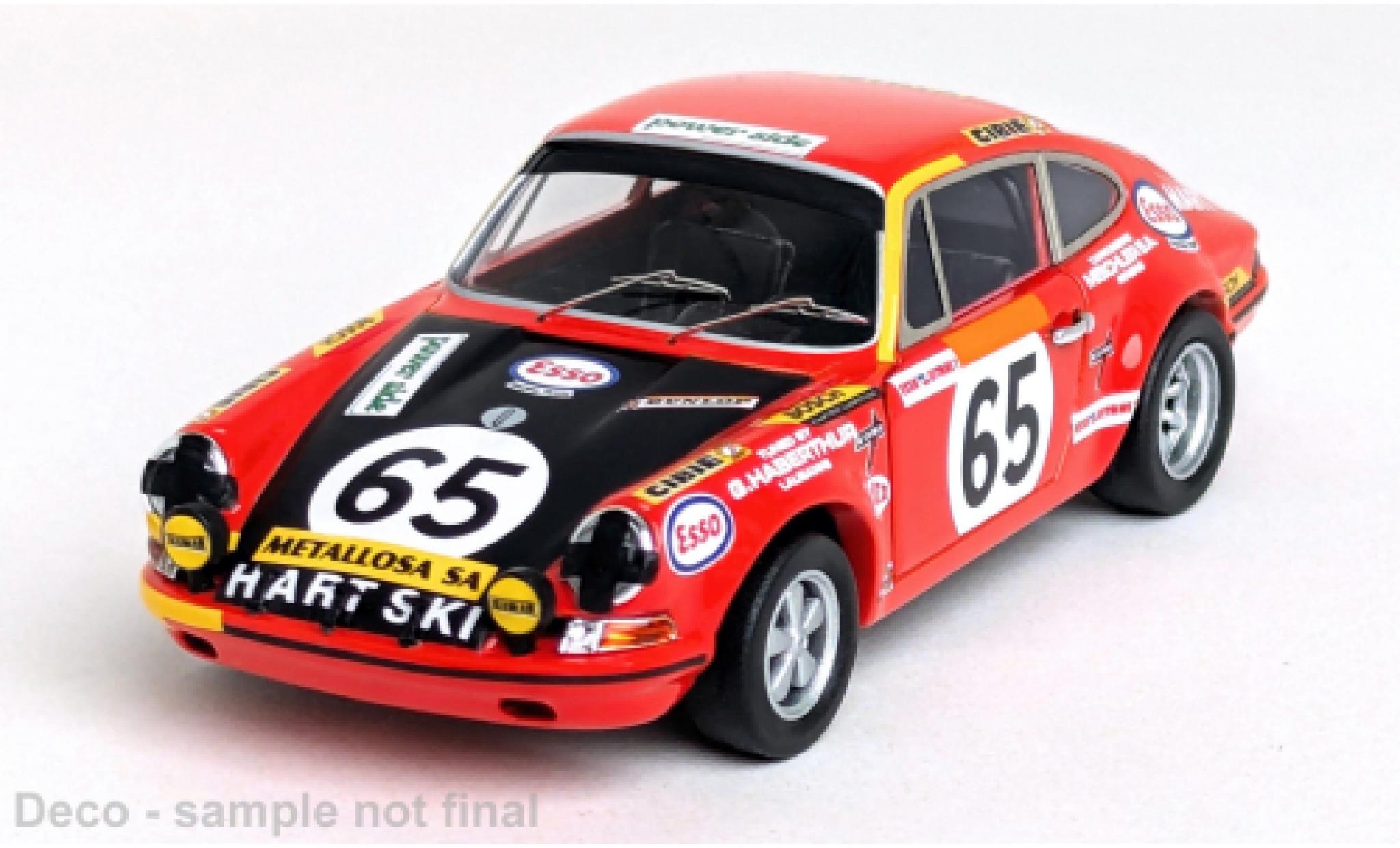 Porsche 911 1/43 Trofeu S 24h Le Mans 1970 #65 C.Haldi/A.Blank 1:43 modelauto