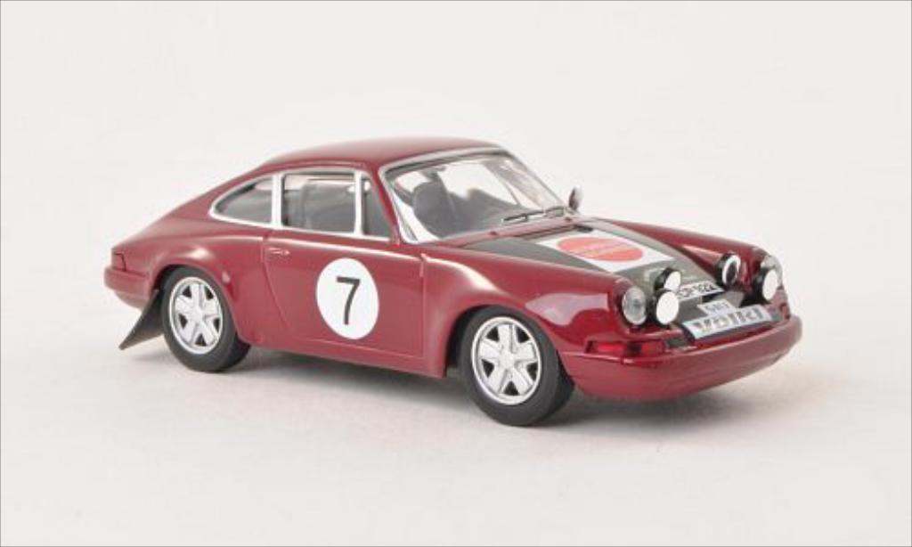 Porsche 911 S 1/43 IXO S No.7 Rallye Bavaria 1970 modelauto