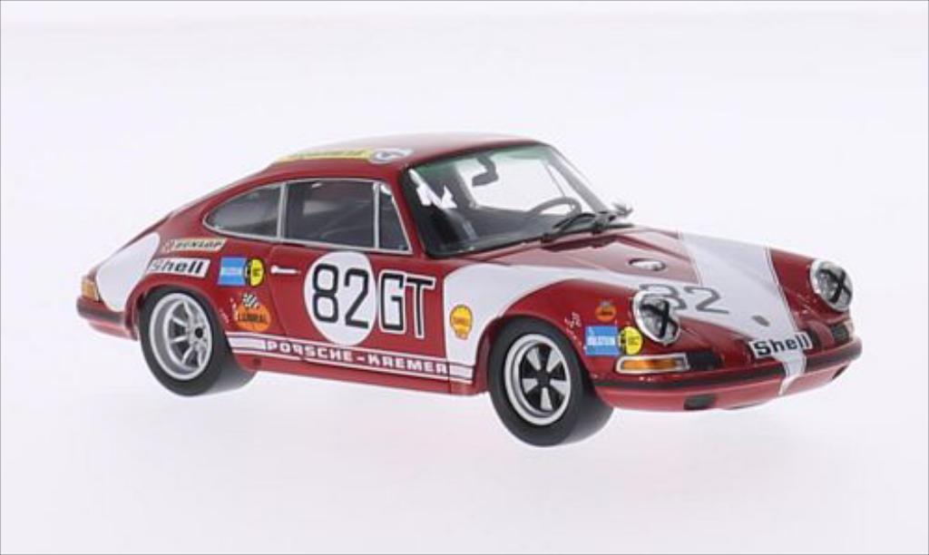 Porsche 911 S 1/43 Minichamps S No.82 Kremer Racing ADAC 1000KM Nurburgring 1971 /J.Neuhaus modelauto