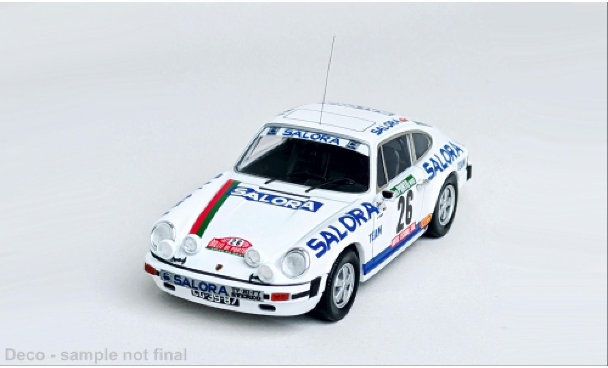 Porsche 930 1/43 Trofeu 911 S Rally Portugal 1981 #26 A.Nunes/J.Cardoso 1:43 modelauto