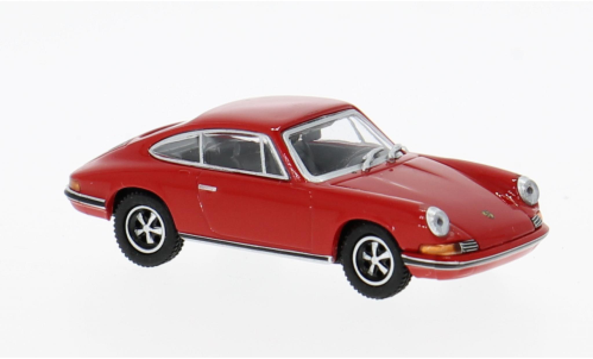 Porsche 911 1/87 Minichamps S rood 1972 1:87 modelauto