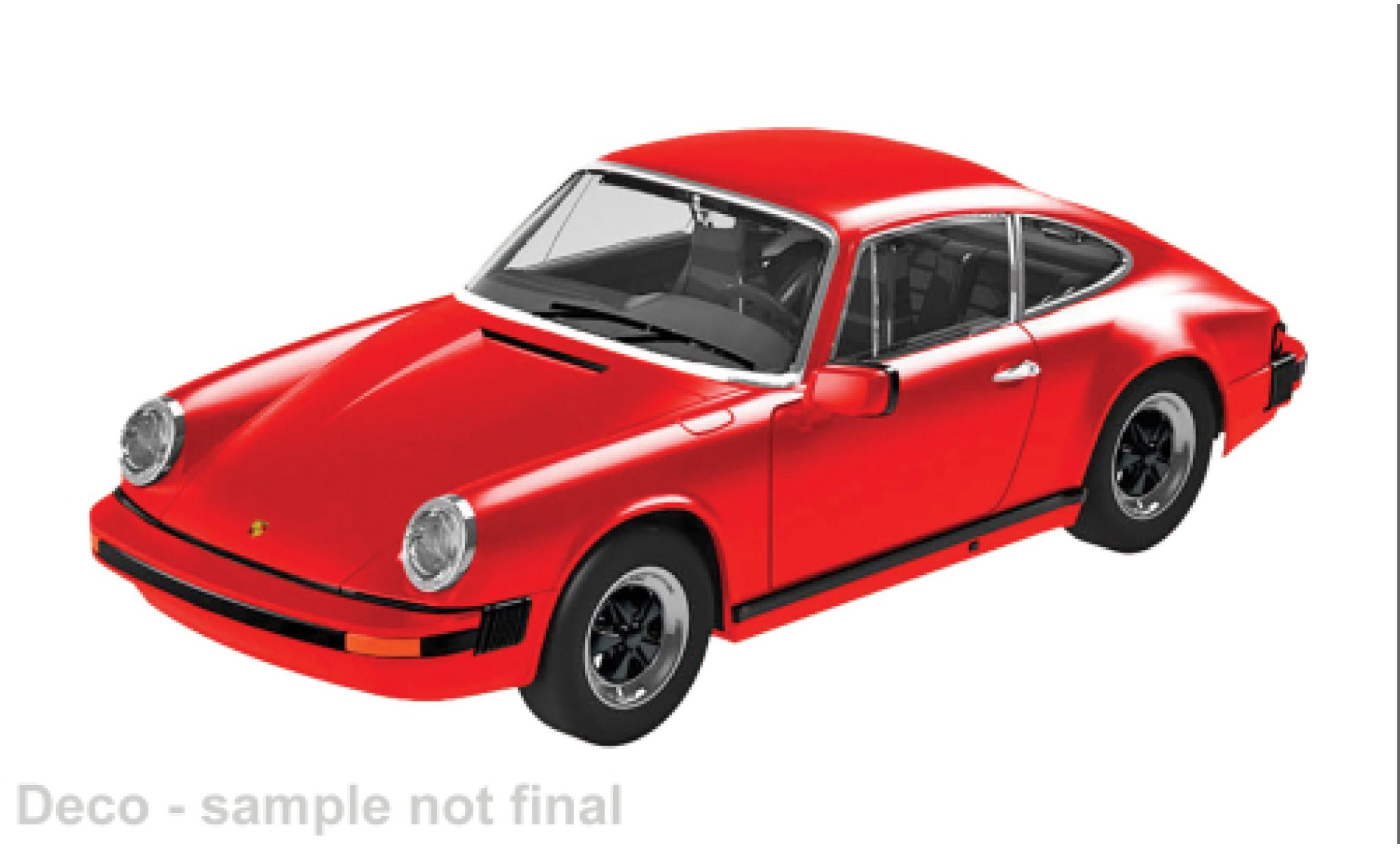 Porsche 930 1/24 Motormax 911 SC rood 1978 1:24 modelauto
