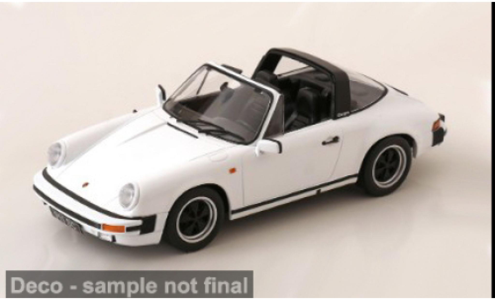 Porsche 930 1/18 KK Scale 911 SC wit 1983 1:18 modelauto
