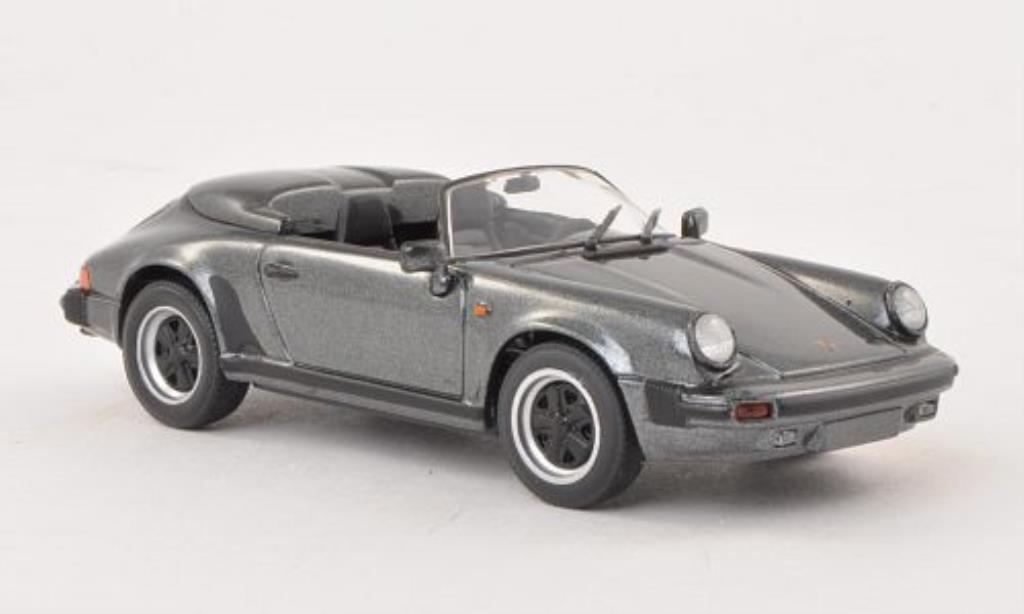 Porsche 930 Speedster 1/43 Minichamps Speedster anthrazit 1988 modelauto