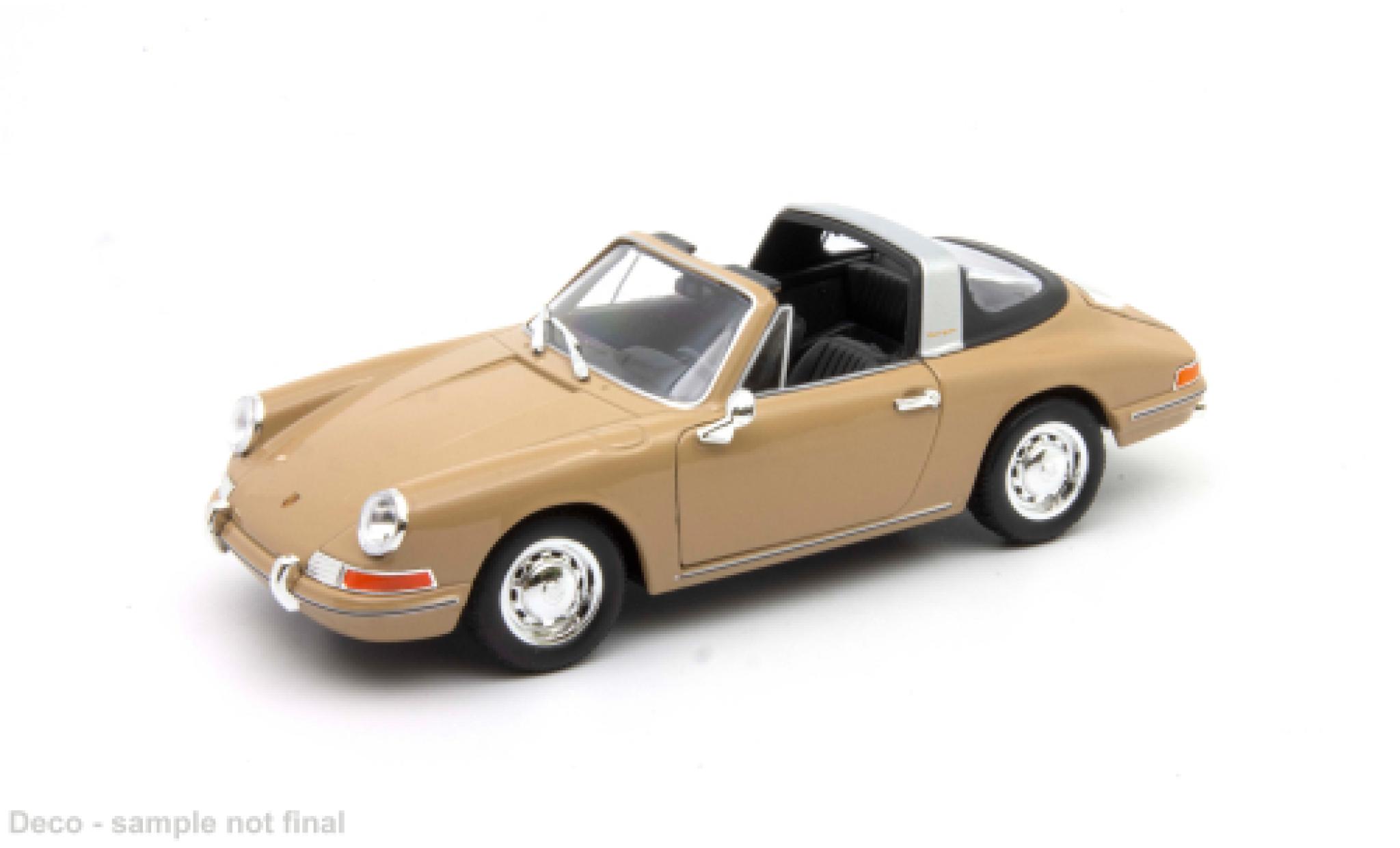 Porsche 911 1/24 Welly Targa beige 1:24 modelauto