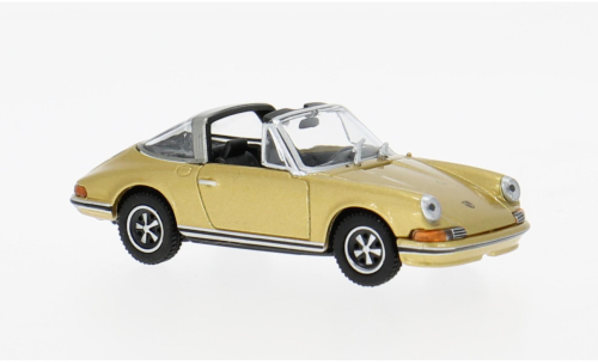 Porsche 911 1/87 Minichamps Targa gold 1972 1:87 modelauto