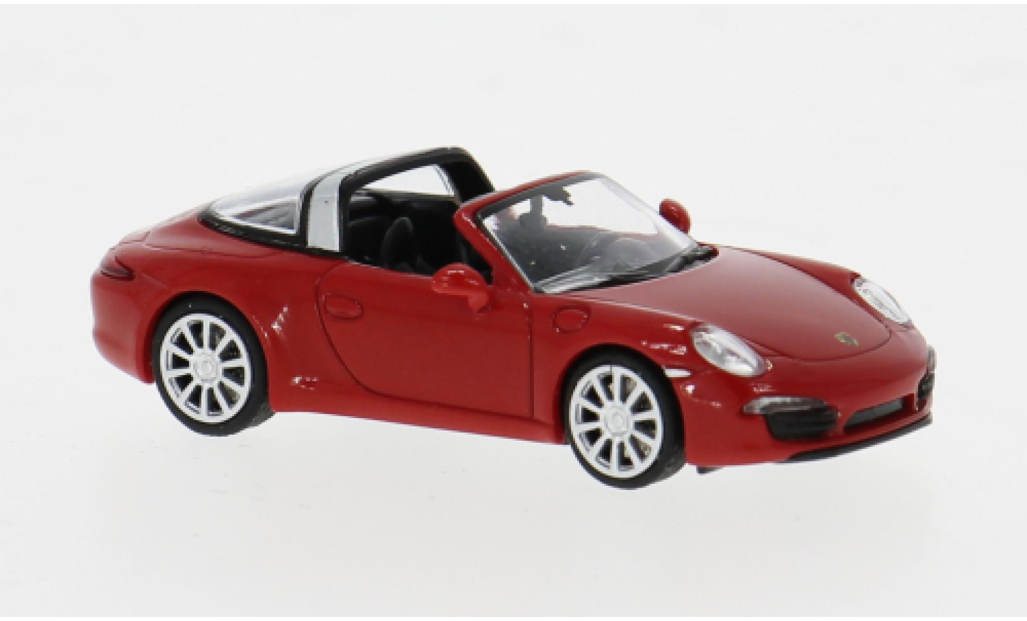 Porsche 911 1/87 Minichamps Targa rood 1:87 modelauto