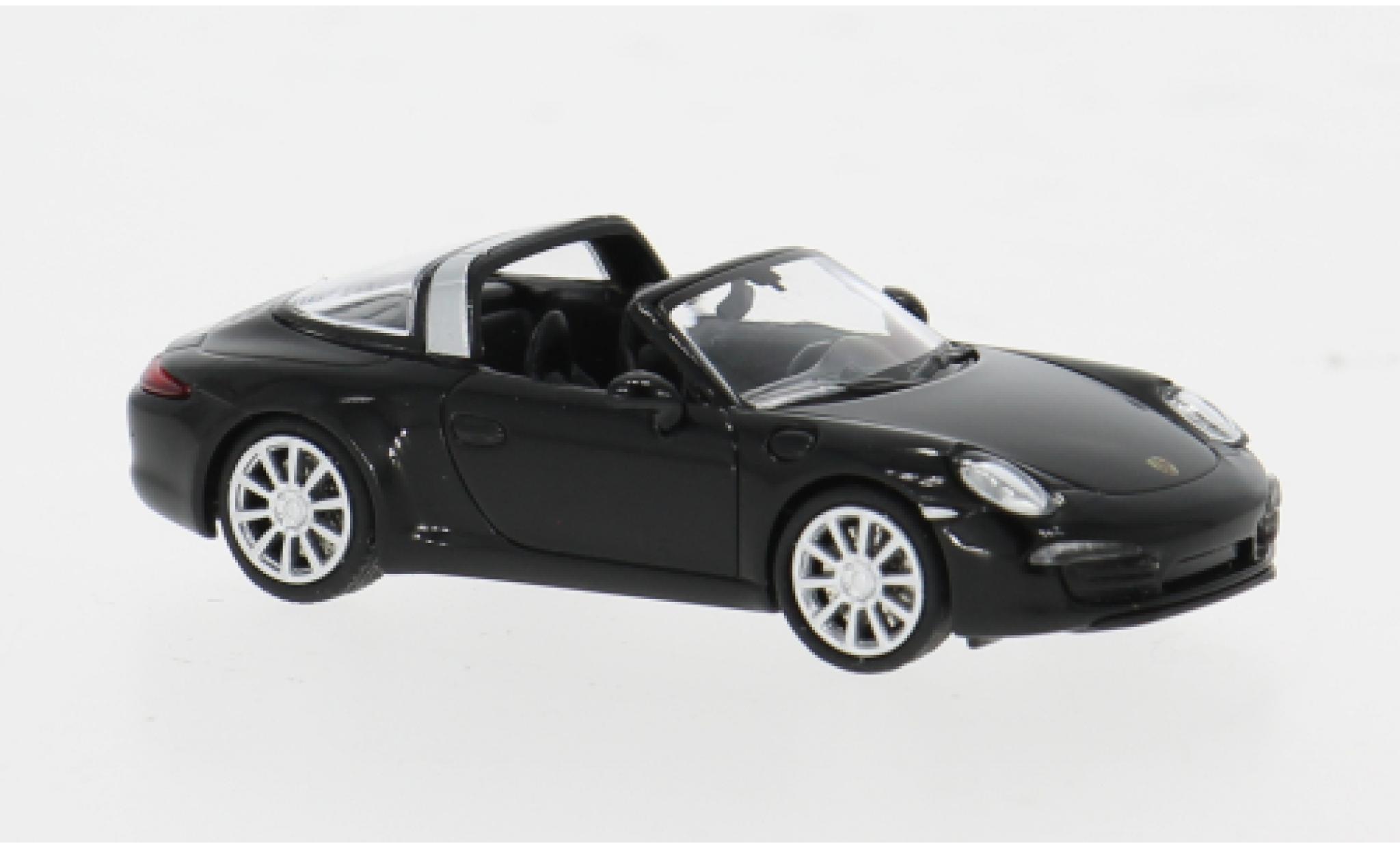 Porsche 911 1/87 Minichamps Targa zwart 1:87 modelauto