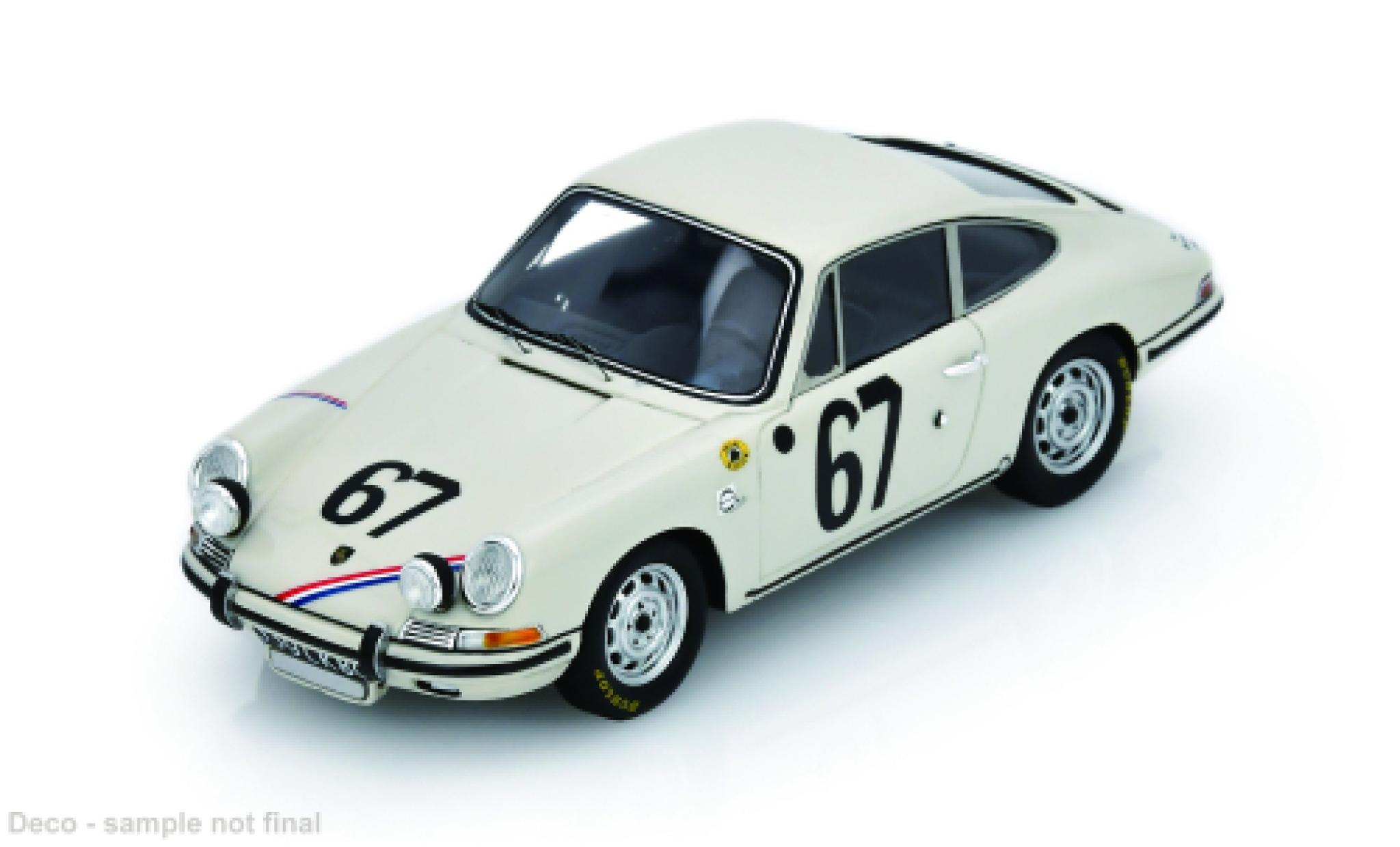 Porsche 911 1/43 Spark S 24h Le Mans 1967 #67 P.Boutin/P.Sanson 1:43 modelauto