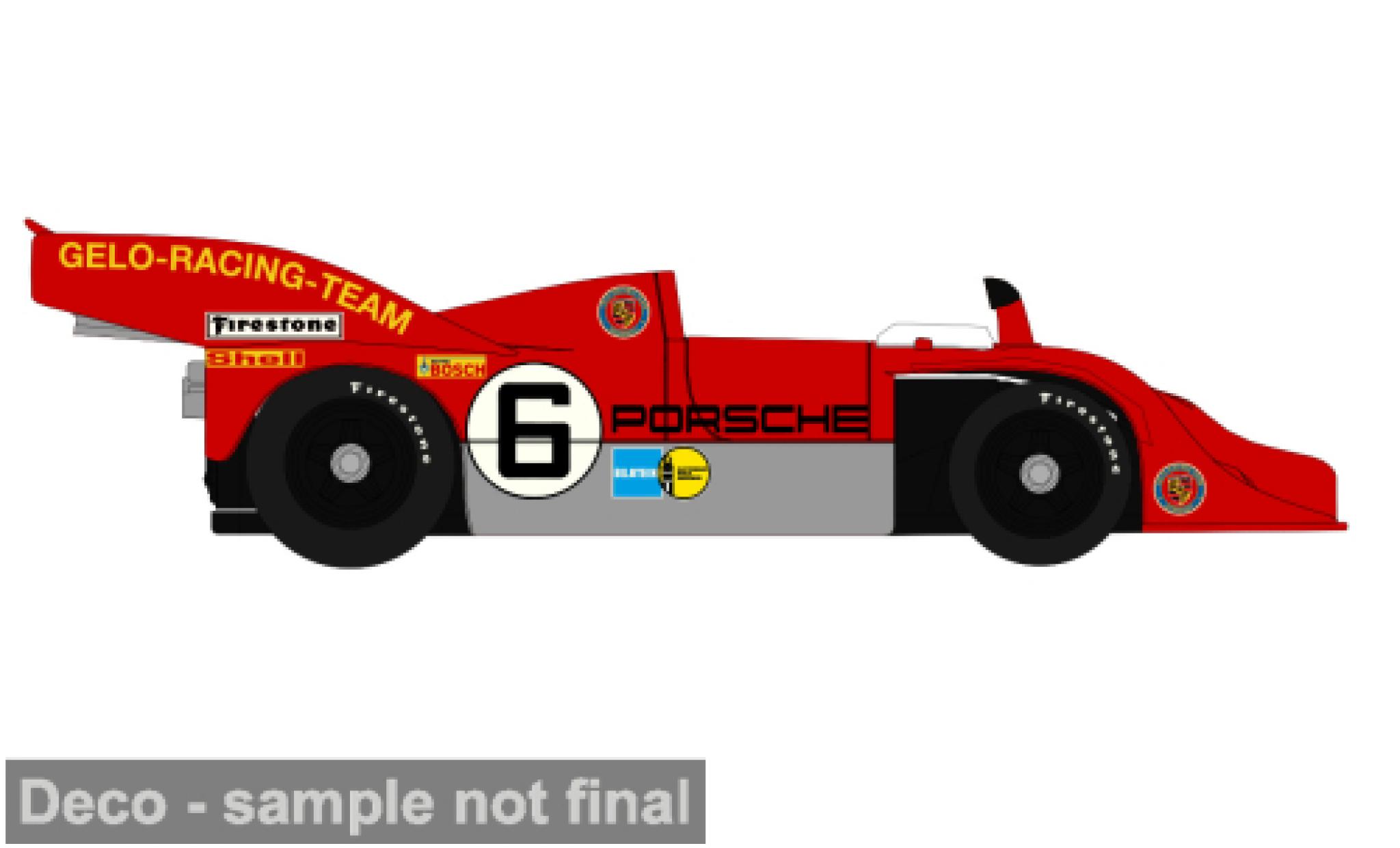 Porsche 917 1972 1/87 Brekina /10 Gelo Team #6 1:87 modelauto