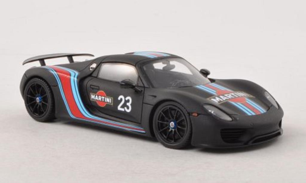 Porsche 918 1/43 Spark Spyder Proodotyp No.23 Martini 2013 modelauto