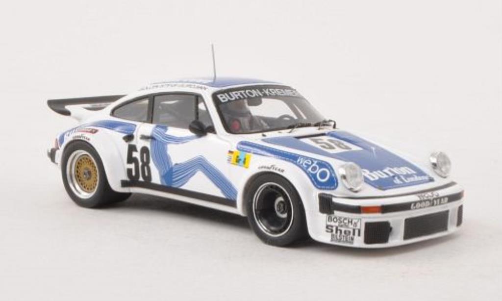 Porsche 934 1977 1/43 Spark No.58 Burton-Kremer 24h Le Mans 1977 /P.Gurdjian modelauto