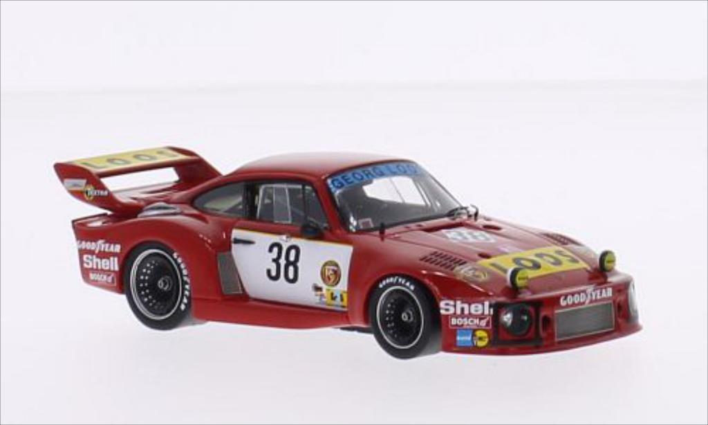 Porsche 935 1977 1/43 Spark No.38 Gelo Racing Team Loos 24h Le Mans 1977 /H.Heyer modelauto