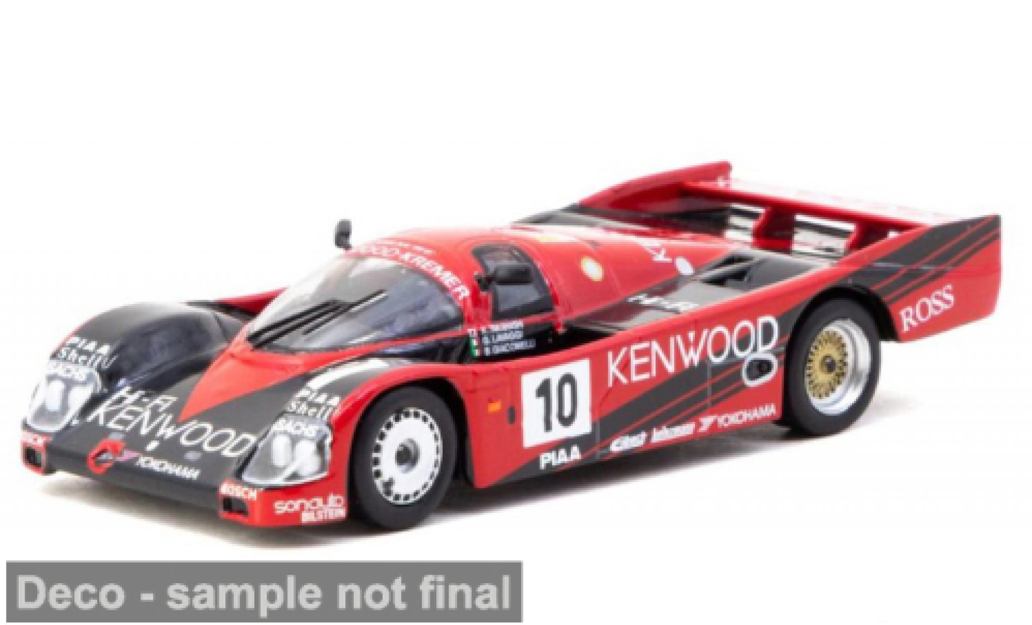 Porsche 962 1989 1/64 Tarmac Works C 24h Le Mans #10 1:64 modelauto