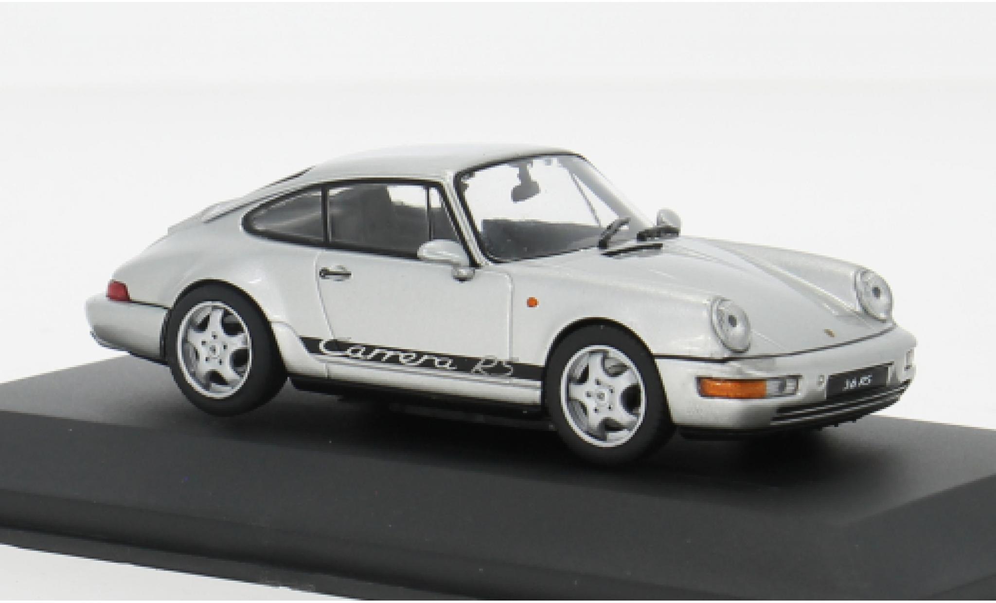 Porsche 964 RS 1/43 Solido grijs 1:43 modelauto