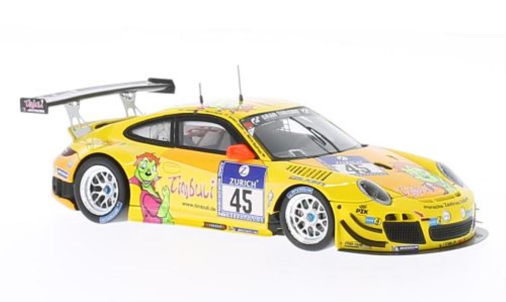 Porsche 997 GT3 1/43 Spark GT3 R No.45 Timbuli 24h Nurburgring 2013 /M.Hennerici modelauto