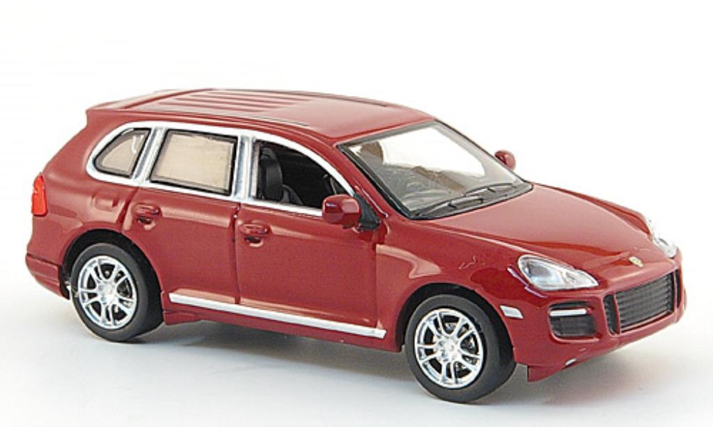 Porsche Cayenne GTS 1/64 Minichamps GTS rood 2007 modelauto