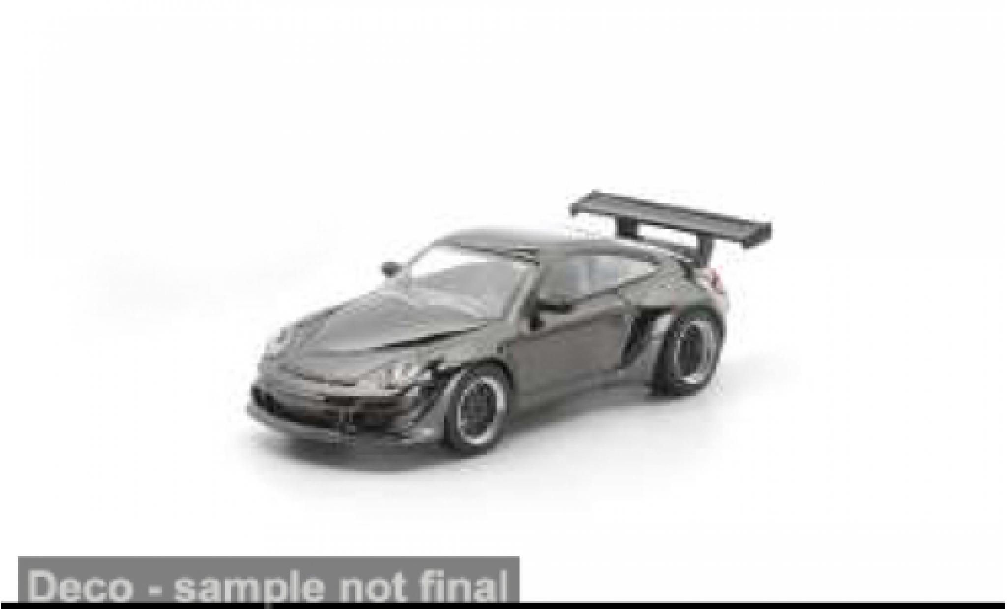 Porsche 997 RWB 1/64 Pop Race anthrazit 1:64 modelauto