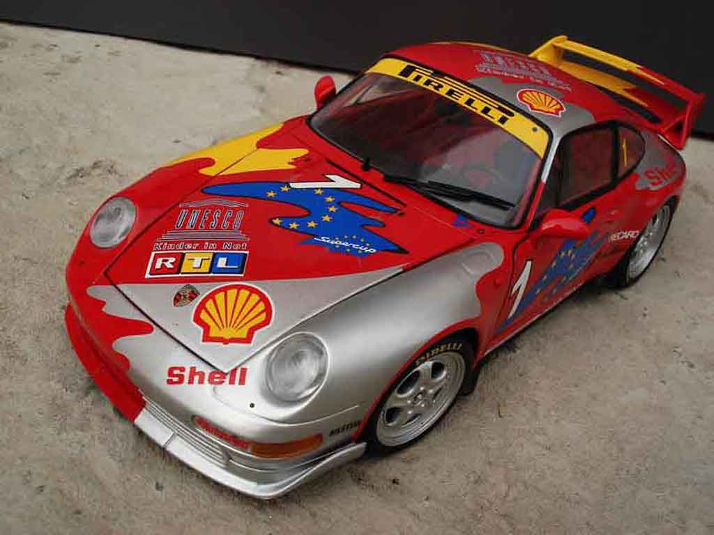 Porsche 993 GT2 1/18 Ut Models GT2 cs carrera supercup #1 modelauto