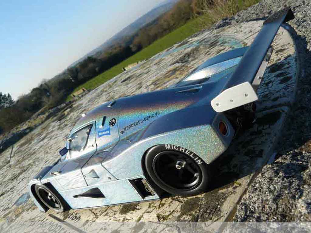 Mercedes C9 Base sauber liquid sliver standox edition 2002 1/18 Exoto