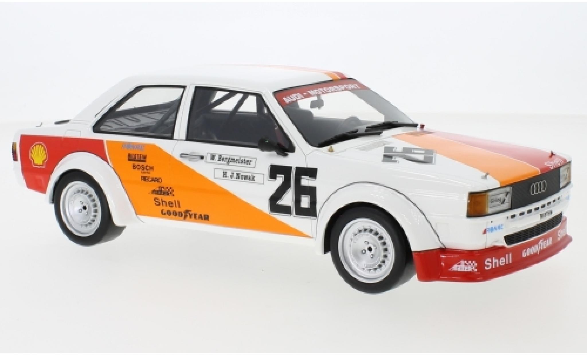 Audi 80 1/18 Premium ClassiXXs (B2) Gr.2 No.26 ETCC Vallelunga 19 W.Bergmeister/H-J.Nowak modelauto