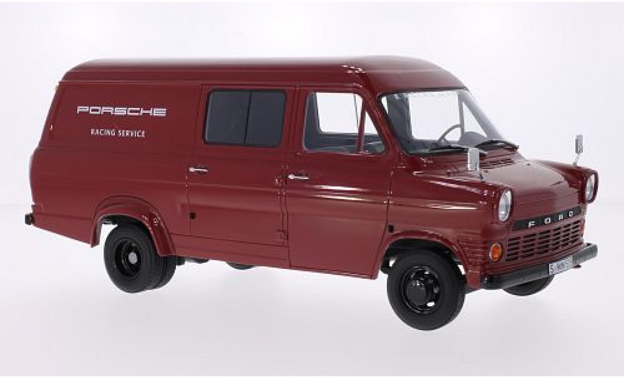 Ford Transit 1/18 Premium ClassiXXs MKI Kasten Porsche Racing Service 1965 modelauto