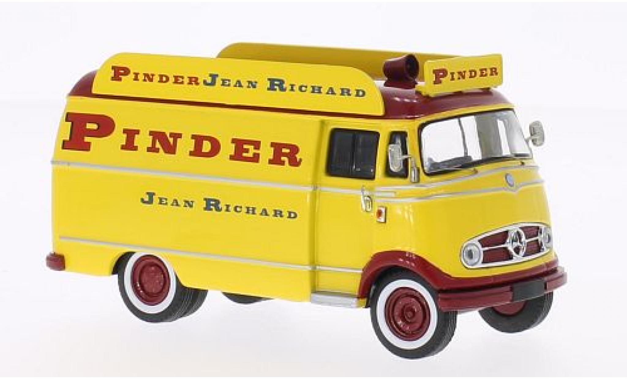 Mercedes L319 1/43 Premium ClassiXXs Pinder bestelwagen modelauto