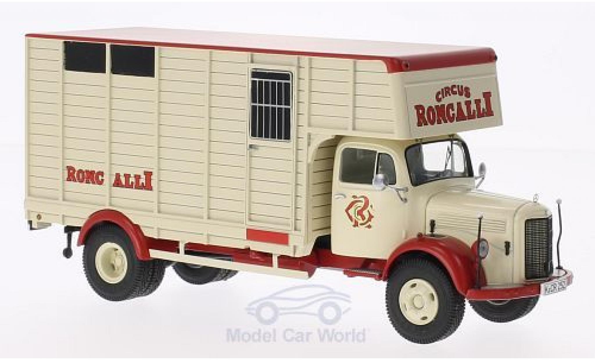Mercedes L3500 1/43 Premium ClassiXXs Circus Roncalli Pferdetransporter modelauto
