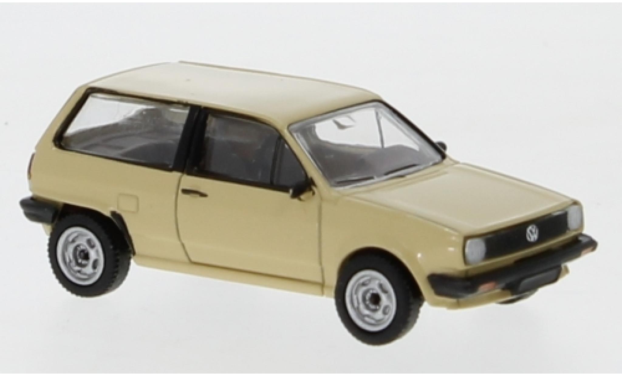 Volkswagen Polo 1/87 Premium ClassiXXs II beige 1985 modelauto