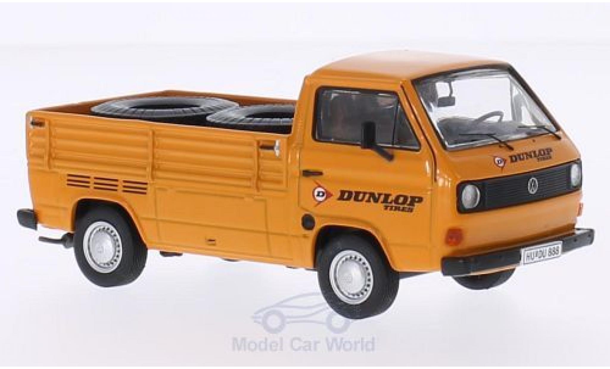 Volkswagen T3 A 1/43 Premium ClassiXXs a Pritsche Dunlop mit Ladegut modelauto