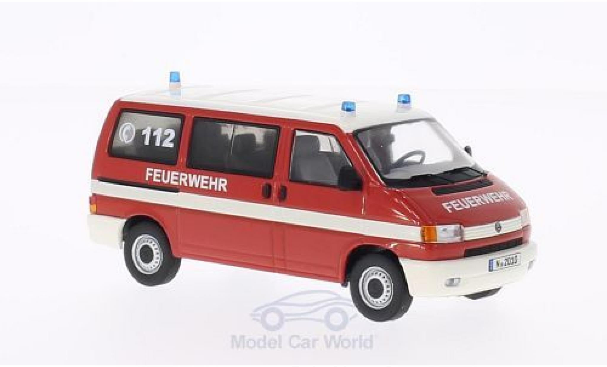 Volkswagen T4 1/43 Premium ClassiXXs Brandweer-Bus modelauto