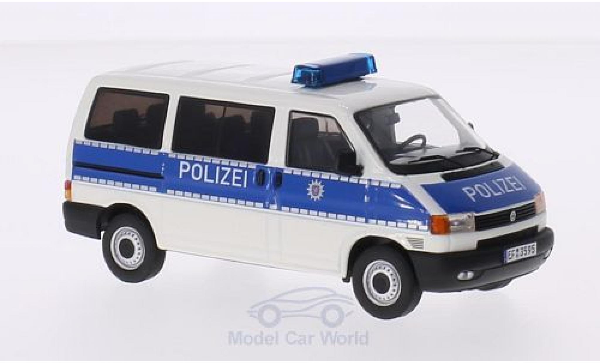 Volkswagen T4 1/43 Premium ClassiXXs Stationwagen Politie Th&uuml;ringen modelauto