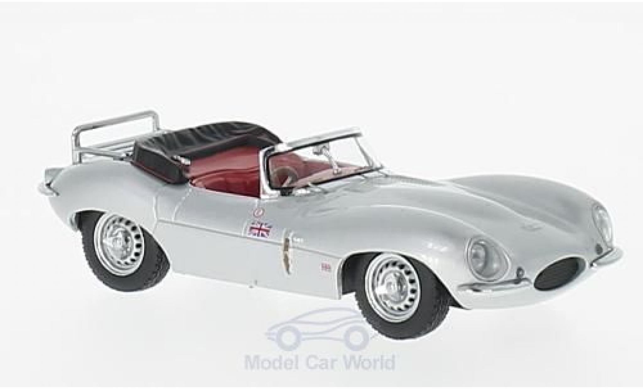 Jaguar XK SS 1/43 Premium X SS grijs RHD 1957 modelauto