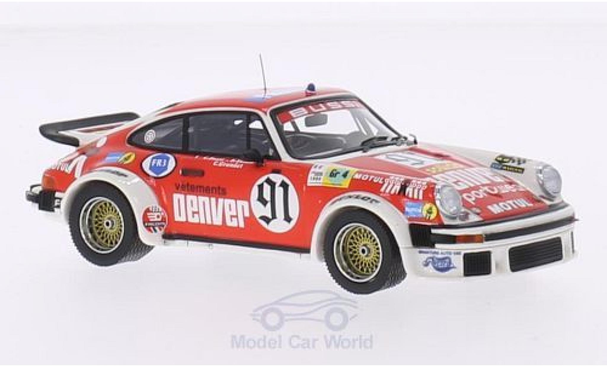 Porsche 934 1980 1/43 Premium X No.91 Denver 24h Le Mans 1980 C.Bussi/B.Salam/C.Grandet modelauto