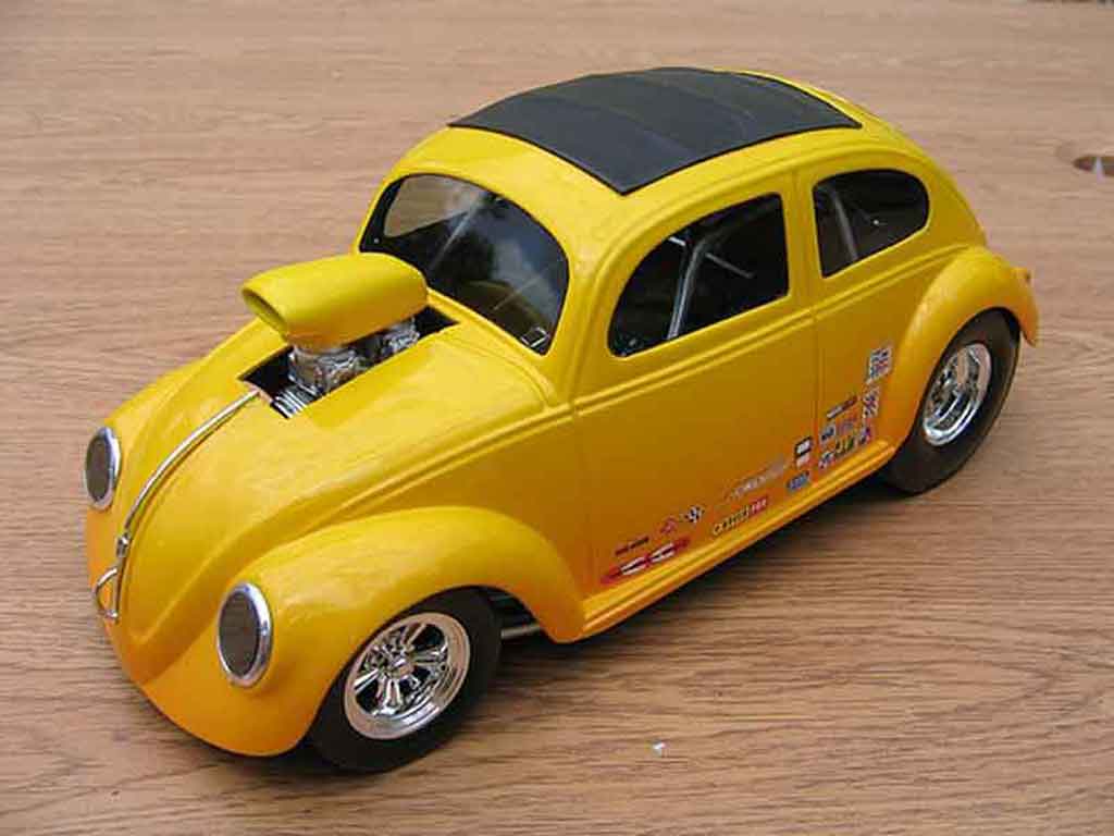 Volkswagen Kafer Drag Run 1/18 Burago Drag Run pro street cox modelauto
