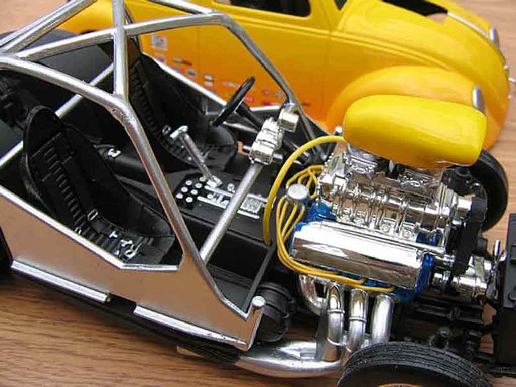 Volkswagen Kafer Drag Run pro street cox 1/18 Burago