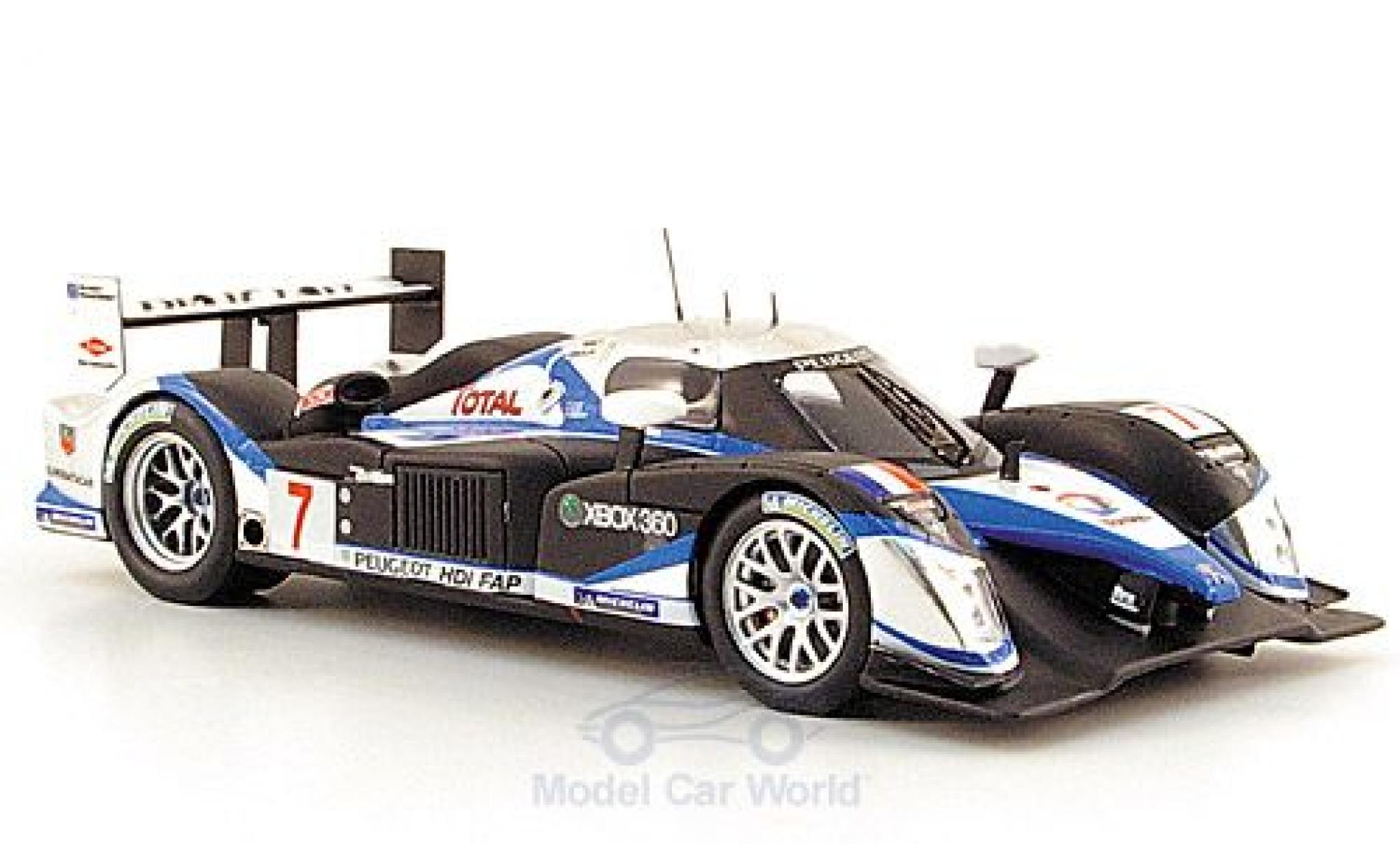 Peugeot 908 2009 1/43 Provence Moulage HDI FAP No.7 24h Le Mans 2009 mit Decals modelauto