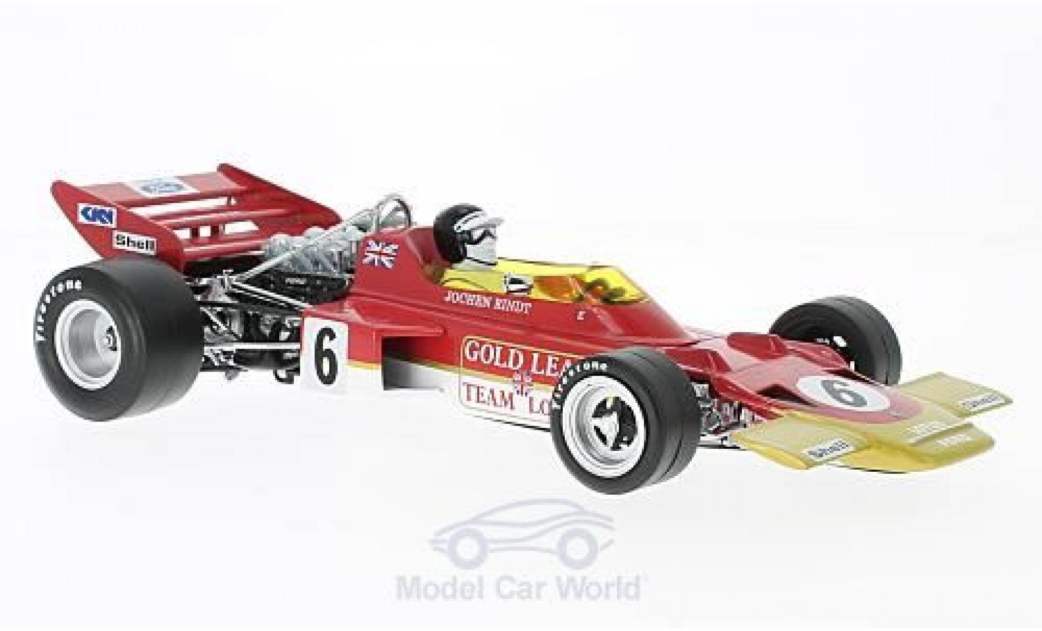 Lotus 72 1/18 Quartzo C No.6 Team Formel 1 GP Frankreich 1970 J.Rindt modelauto